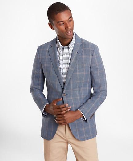 Brooks Brothers Milano Fit Multi-plaid Sport Coat