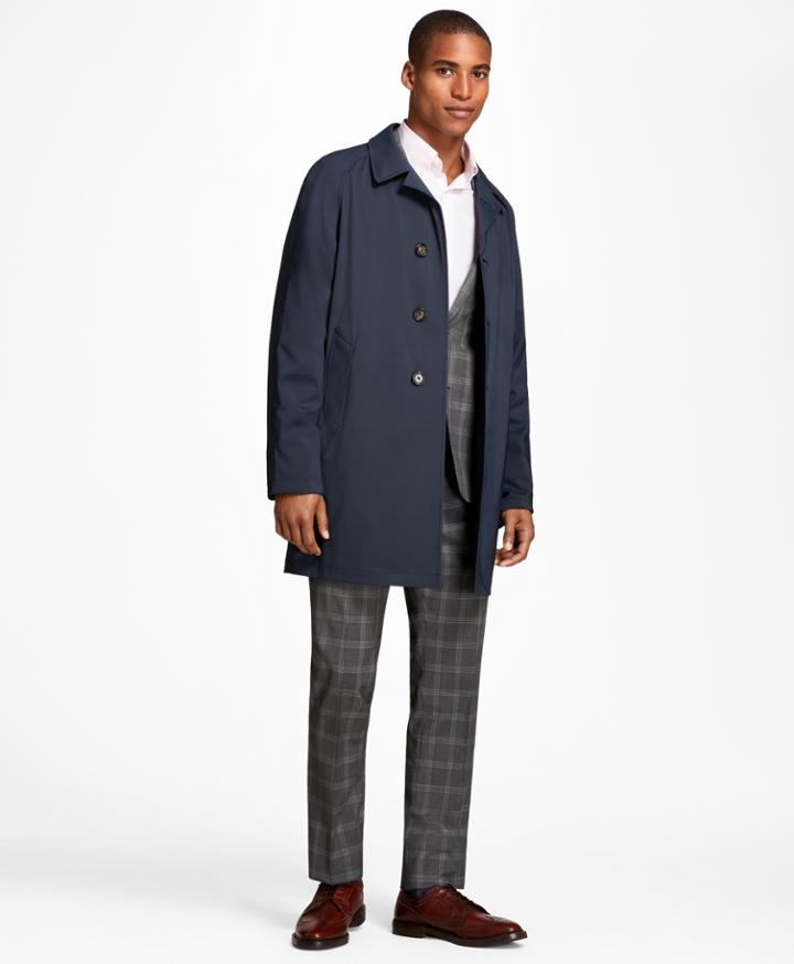 Brooks Brothers Men's Water-repellent Car Coat