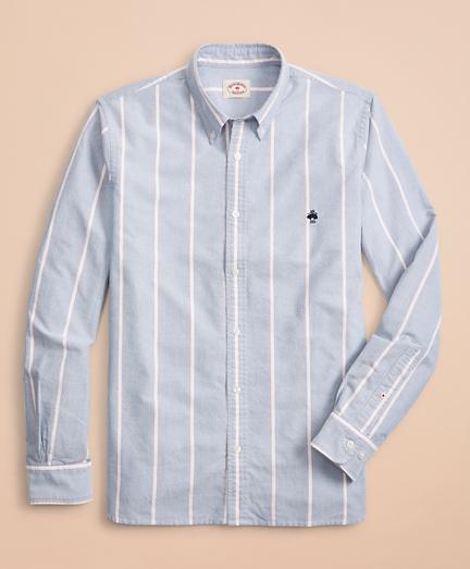Brooks Brothers Striped Oxford Sport Shirt