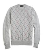Brooks Brothers Cashmere Raker Crewneck Sweater