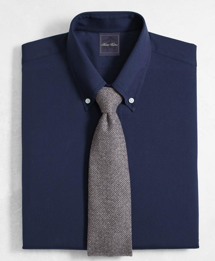 Brooks Brothers Men's Golden Fleece Slim Fitted Dress Shirt, Button-down Collar