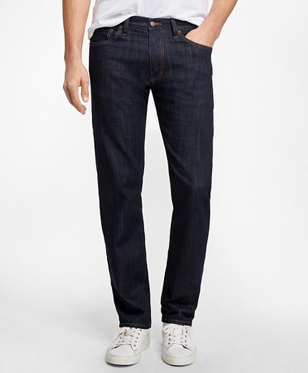 Brooks Brothers Supima Stretch Denim Straight Fit Jeans