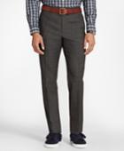 Brooks Brothers Men's Tick-weave Wool-cotton Trousers