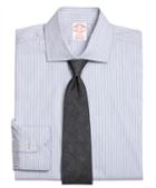 Brooks Brothers Madison Classic-fit Dress Shirt, Heathered Frame Stripe