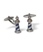 Brooks Brothers Lighthouse Cuff Links