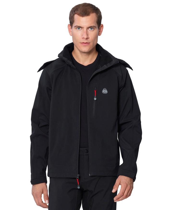 Brooks Brothers Men's Prosport Soft Shell Ski Jacket