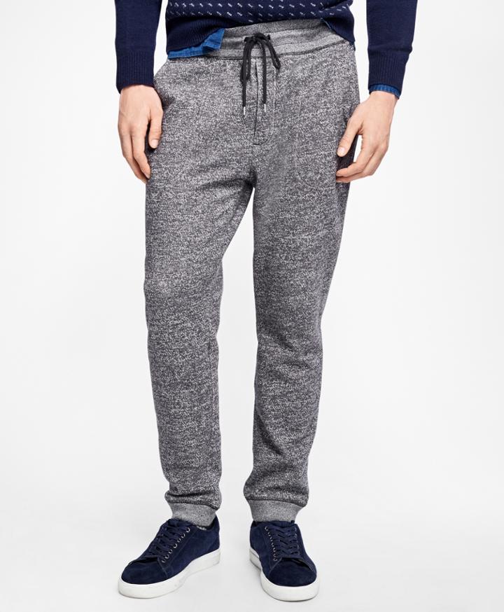 Brooks Brothers Men's Marled Terry Joggers