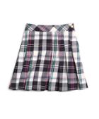 Brooks Brothers Pleated Tartan Skirt