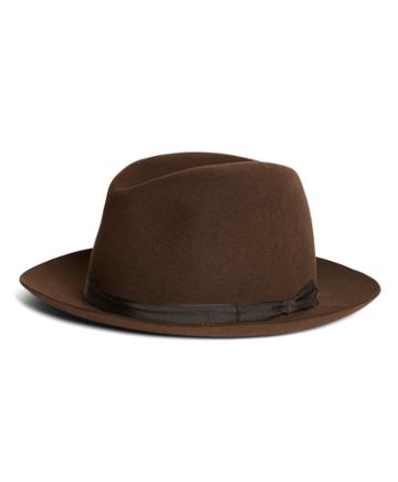 Brooks Brothers Lock And Co. Voyager Dark Brown Trilby