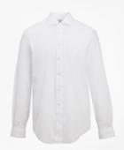 Brooks Brothers Men's Regular Fit Classic-fit Dress Shirt, Performance Non-iron With Coolmax, English Spread Collar Broadcloth