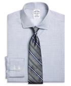 Brooks Brothers Regent Fit Textured Micro Check Dress Shirt