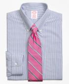Brooks Brothers Non-iron Madison Fit Wide Stripe Dress Shirt