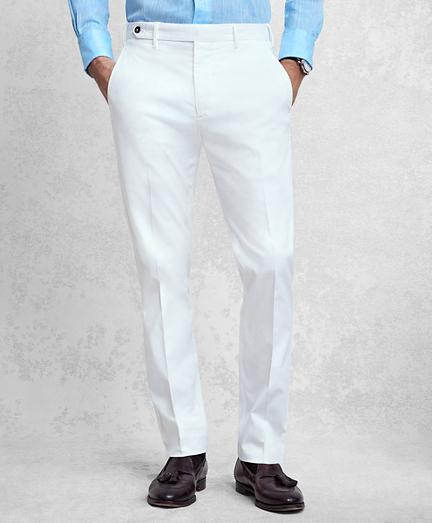 Brooks Brothers Golden Fleece White Pique Chinos