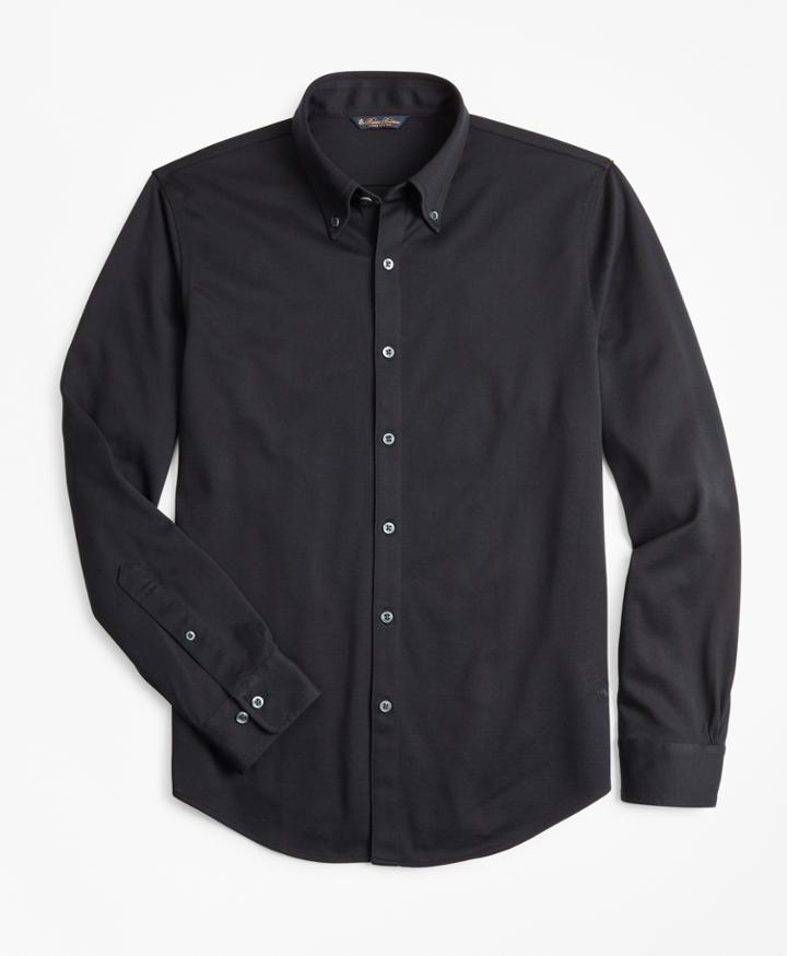 Brooks Brothers Men's Tailored Supima Cotton Knit Shirt