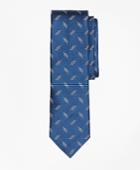 Brooks Brothers Men's Sailor's Knot Jacquard Silk Tie