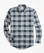 Brooks Brothers Non-iron Madison Fit  Plaid Sport Shirt