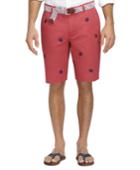 Brooks Brothers Men's 11 Embroidered Turtle Bermuda Shorts