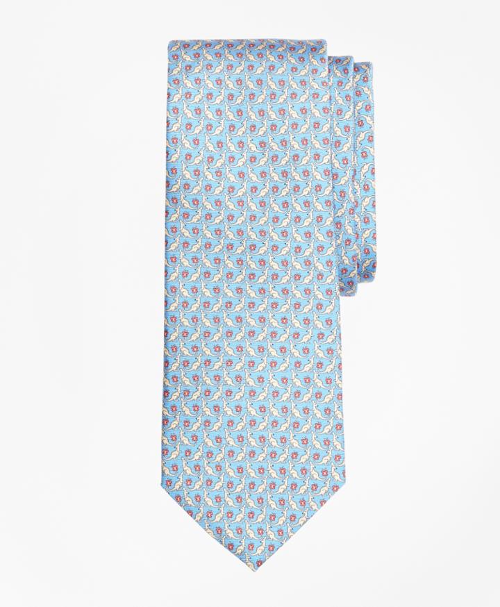 Brooks Brothers Men's Kangaroo Print Tie