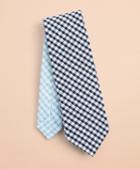 Brooks Brothers Seersucker Gingham Tie