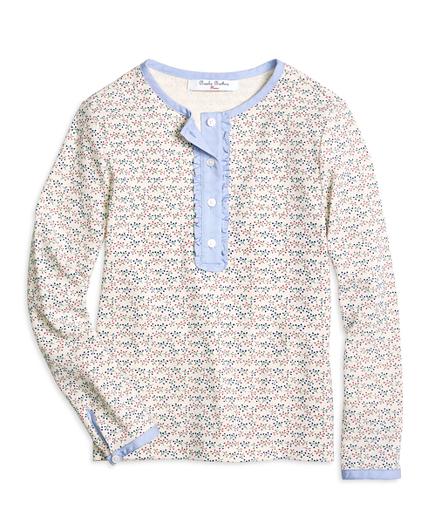 Brooks Brothers Cotton Waffle Knit Tee