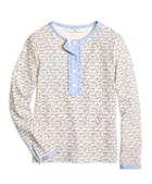 Brooks Brothers Cotton Waffle Knit Tee