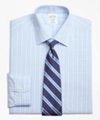 Brooks Brothers Non-iron Regent Fit Overcheck Dress Shirt