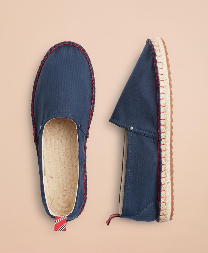 Brooks Brothers Men's Canvas Espadrilles