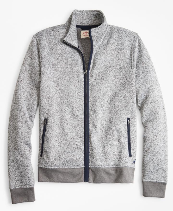 Brooks Brothers Men's Fleece Zip-up