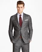 Brooks Brothers Men's Milano Fit Multi-plaid 1818 Suit