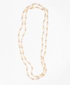 Brooks Brothers Tonal Pearl Necklace