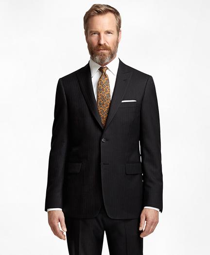 Brooks Brothers Madison Fit Double Mini Bead Stripe 1818 Suit
