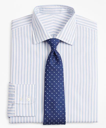 Brooks Brothers Regent Fitted Dress Shirt, Outline Stripe
