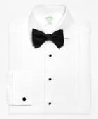 Brooks Brothers Men's Milano Fit Bib-front Spread Collar Tuxedo Shirt