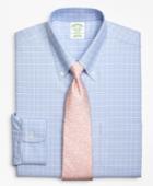 Brooks Brothers Men's Brookscool Extra Slim Fit Slim-fit Dress Shirt, Non-iron Ground Check