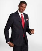 Brooks Brothers Men's Brooksgate Regent-fit Bead-stripe Twill Suit Jacket