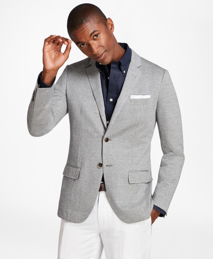 Brooks Brothers Men's Milano Fit Knit Sport Coat
