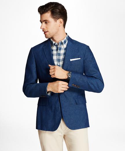 Brooks Brothers Two-button Linen Sport Coat