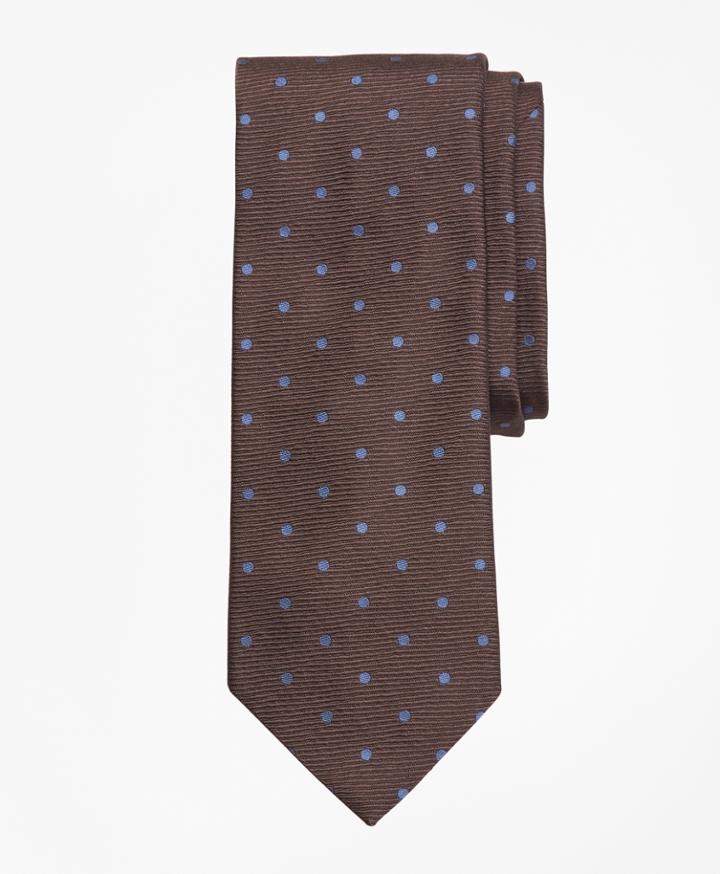 Brooks Brothers Men's Twill Dot Tie