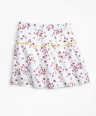 Brooks Brothers Cotton Bug Print Skirt