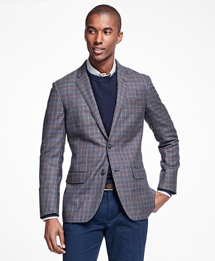Brooks Brothers Milano Fit Multi Check Sport Coat