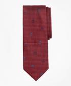 Brooks Brothers Men's Dotted Fleece Tie