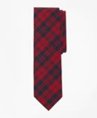 Brooks Brothers Men's Red Plaid Slim Tie