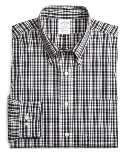 Brooks Brothers Supima Cotton Non-iron Slim Fit Sidewheeler Check Sport Shirt