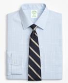 Brooks Brothers Milano Slim-fit Dress Shirt, Non-iron Triple Check