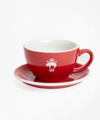 Brooks Brothers Red Fleece Cafe Cup And Saucer Set