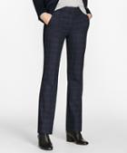 Brooks Brothers Plaid Stretch-wool Pants