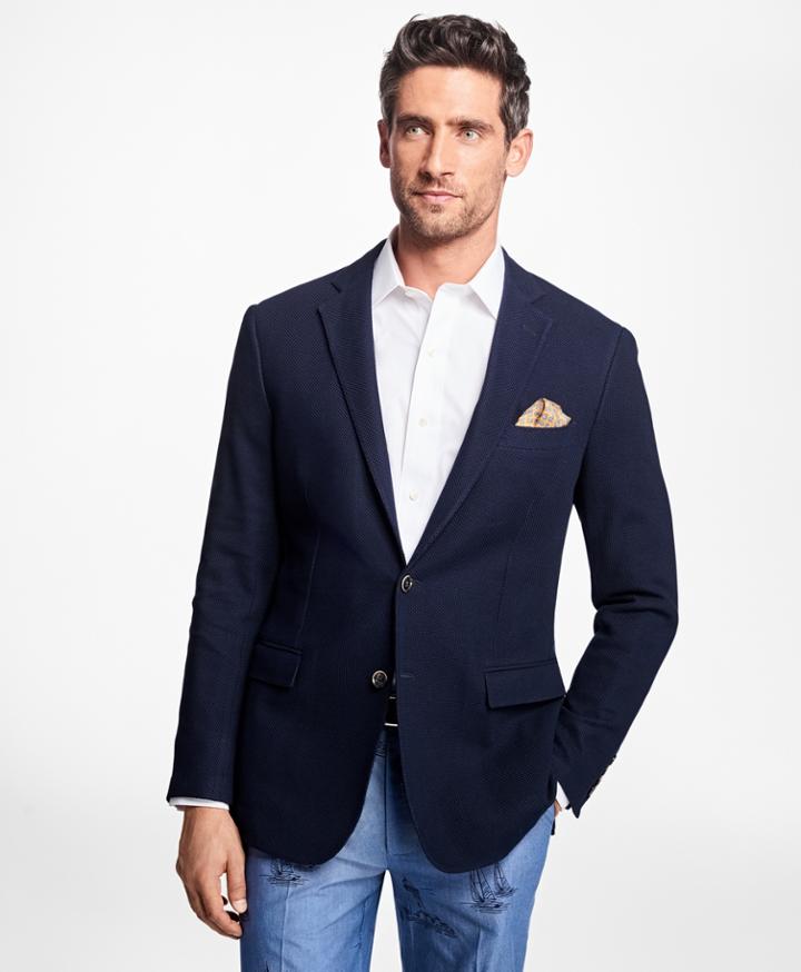 Brooks Brothers Men's Regent Fit Textured Sport Coat