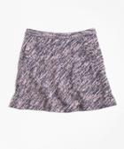 Brooks Brothers Cotton Stretch Boucle Skirt