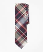 Brooks Brothers Men's Plaid Madras Tie