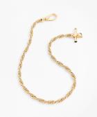 Brooks Brothers Gold-plated Rope Chain Necklace